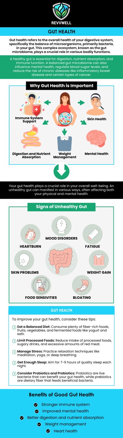 The gut-brain relationship explains how the digestive system and brain communicate and influence areas such as mood, energy, digestion, and overall wellness. At REVVWELL, Dr. William J. Weirs and our team help patients better understand how nutrition, lifestyle choices, and gut health may affect how they feel. Through a personalized Functional and Lifestyle Medicine approach, our team focuses on identifying individual wellness needs and supporting healthier habits. Understanding the connection between the gut and brain can help patients make informed choices that promote long-term health and balance. For more information, contact us or schedule an appointment online. We are conveniently located at 1755 Sam Rittenberg Blvd, Charleston, SC 29407.